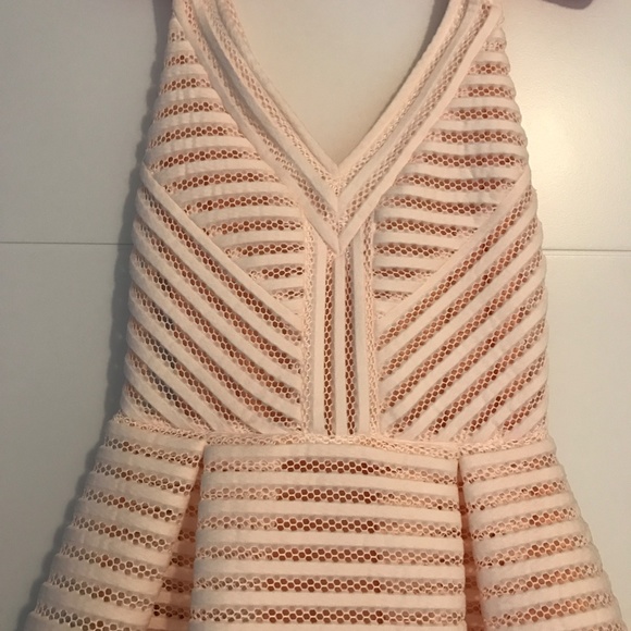 GORGEOUS AUTENTIC MAJE dress puffball nude peach 1 - Picture 6 of 8